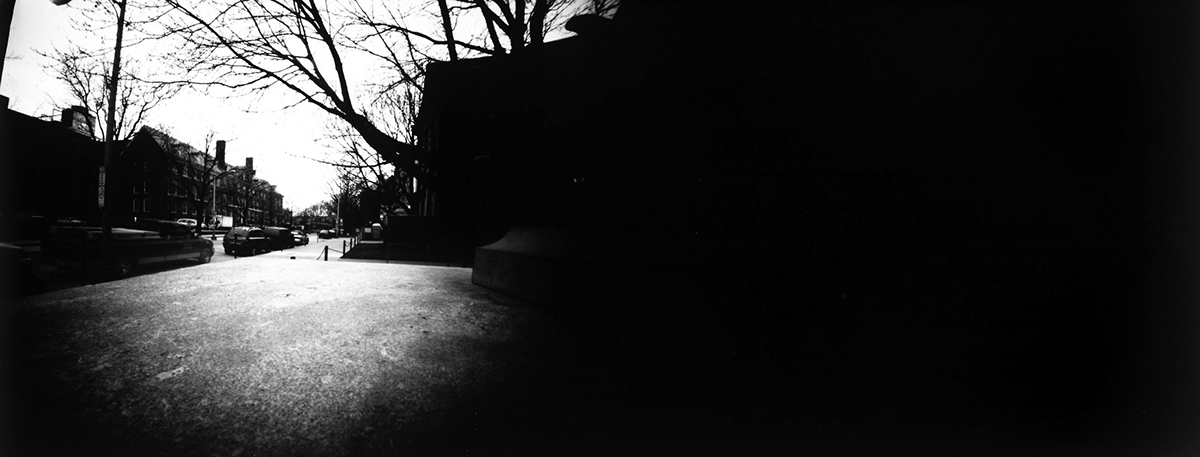 pinhole photography Dark room black and white