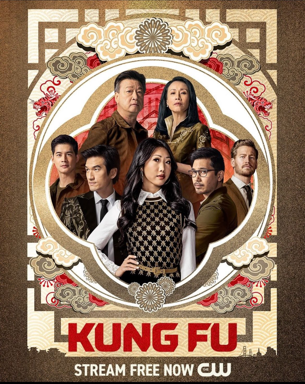 cw Entertainment Marketing key art kung fu Poster Design