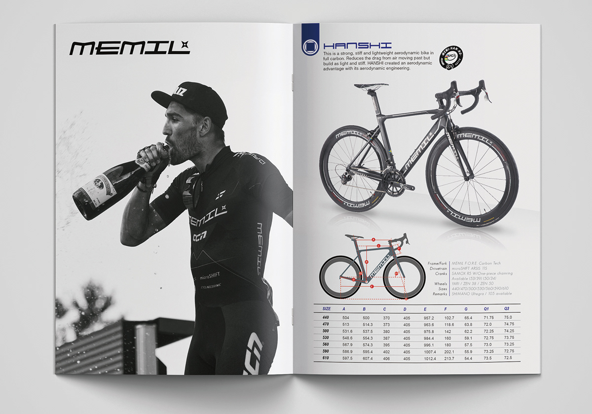 品牌規劃 自行車 廣告設計 平面設計 graphic design  brand Bicycle Catalogue Poster Design advertisement