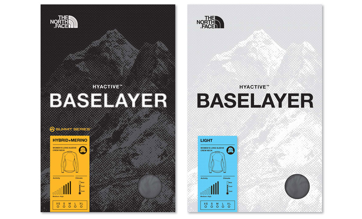 concept design Packaging Outdoor Apparel Baselayer