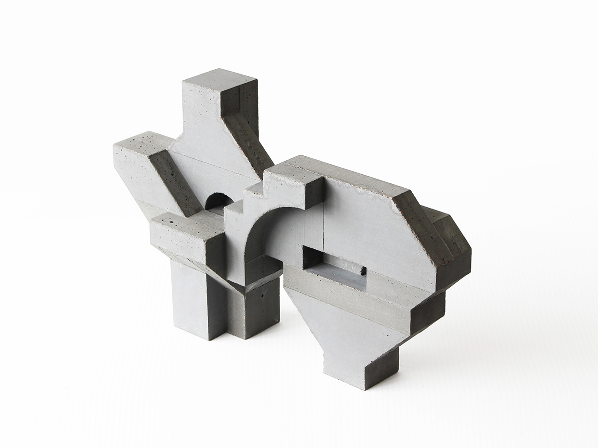 arches architecture Brutalism Brutalist cement concrete design LEGO modern sculpture