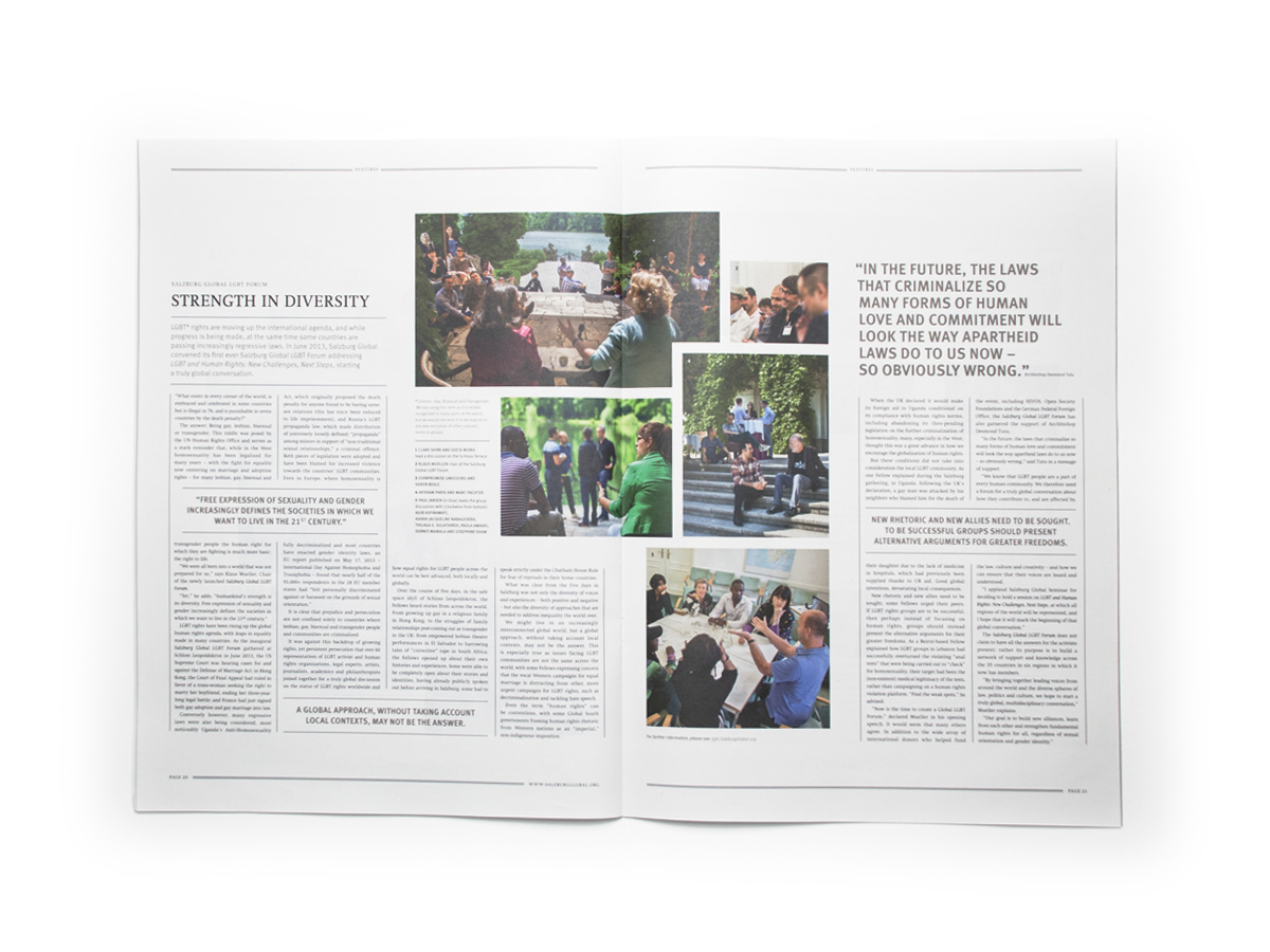non-profit newspaper annual report corporate publishing Layout Responsive NGO online report grey White