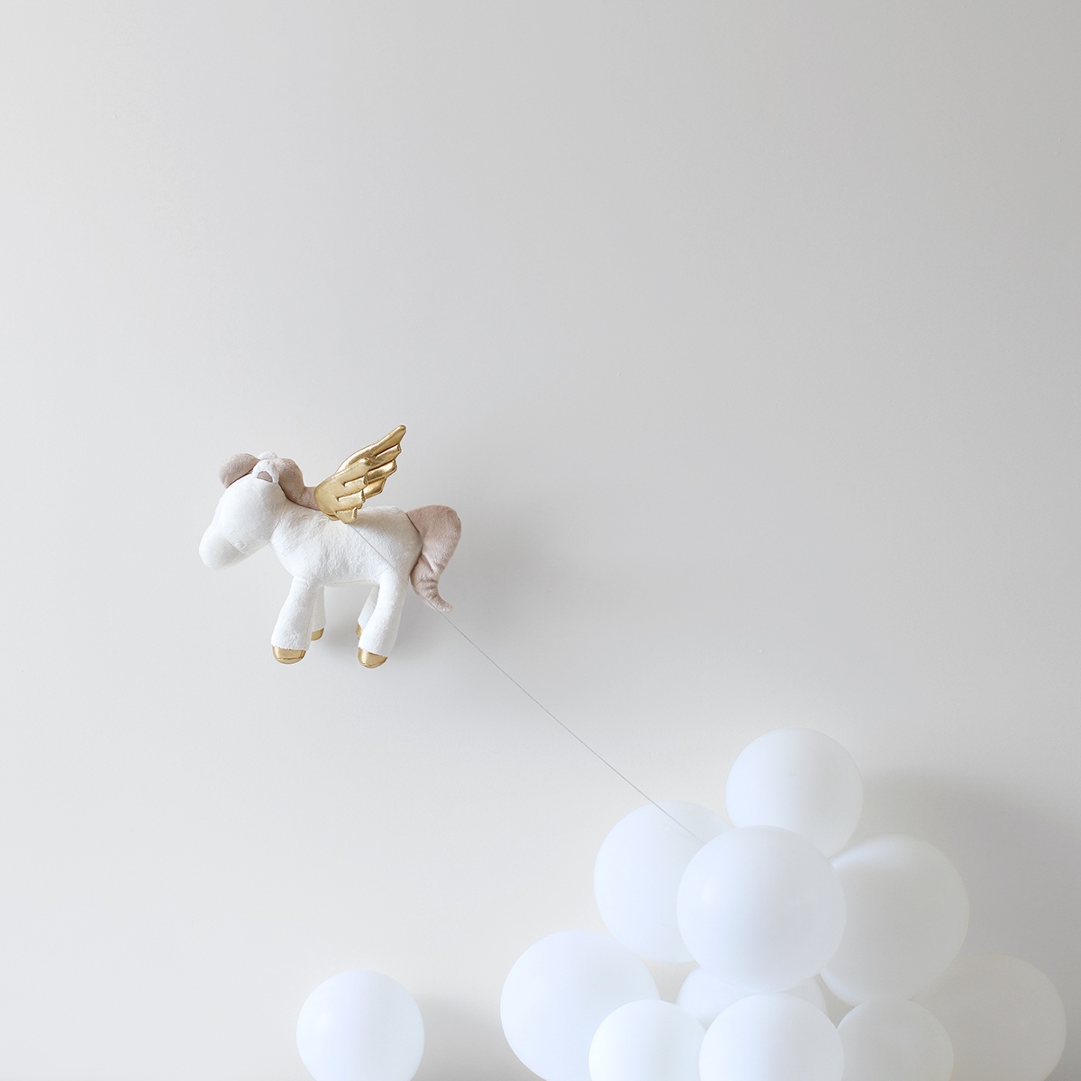 plush toy kids childrens parenting teddy bear elephant pegasus horse conceptual airplane paper balloon product idea