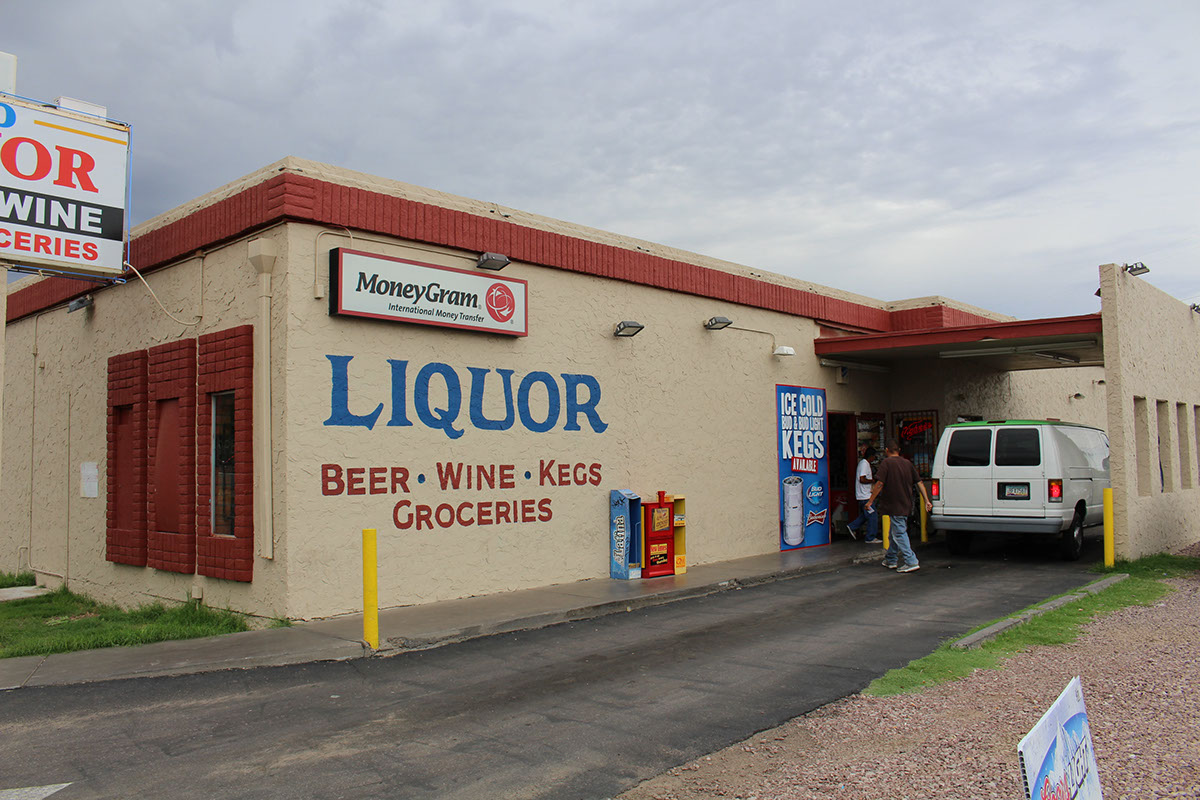 Adobe Portfolio liquor drive in americana people Phoenix
