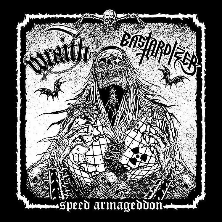 skull band cover grimreaper thrashmetal dark horror ILLUSTRATION  skeleton Terror