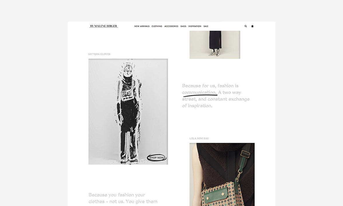 Adobe Portfolio UI ux design digital Web Webdesign Fashion  Collection interaction Responsive grid hover mobile desktop