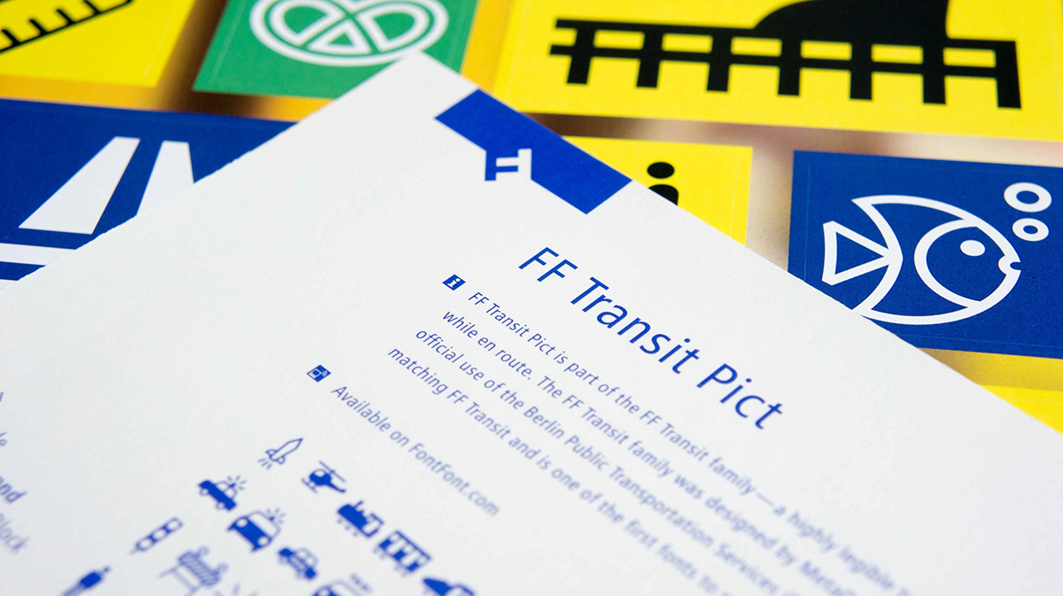 ff FontFont fsi FF Transit sticker type Typeface font design