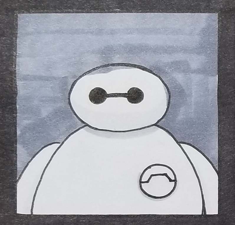 baymax disney marvel animatic storyboard big hero 6 wave blink looping animation 