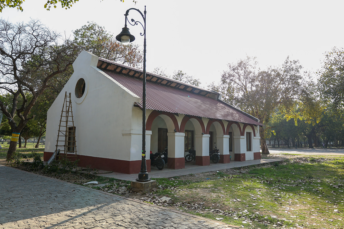 A post office inside the Red Fort premises.