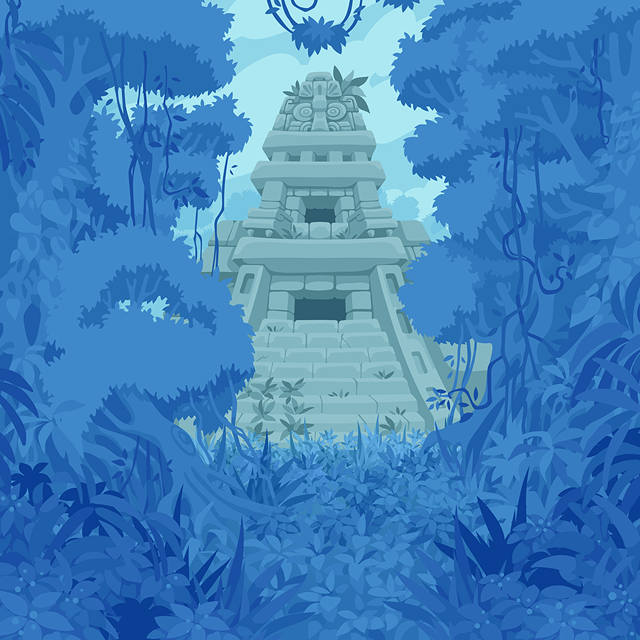 Maya background game art