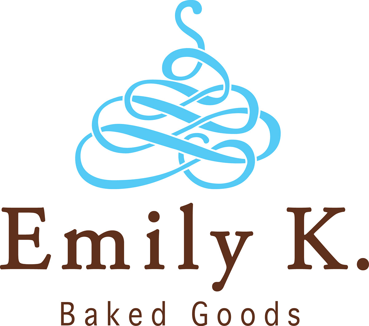 identity emily k menu Website bakery pattern color fresh