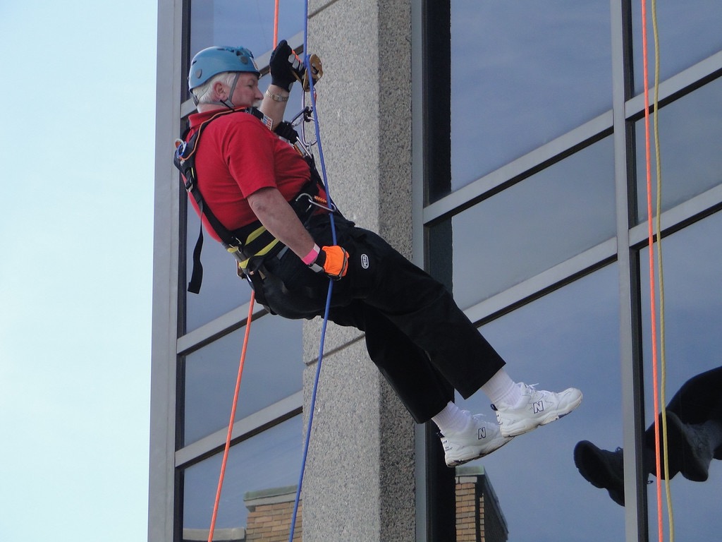 special olympics SONC over the edge Golisano Foundation Dr. Michael Milano Keith L. Fishburne UNC School Dentistry Truck Convoy Charlotte Summer Games Results City of Raleigh