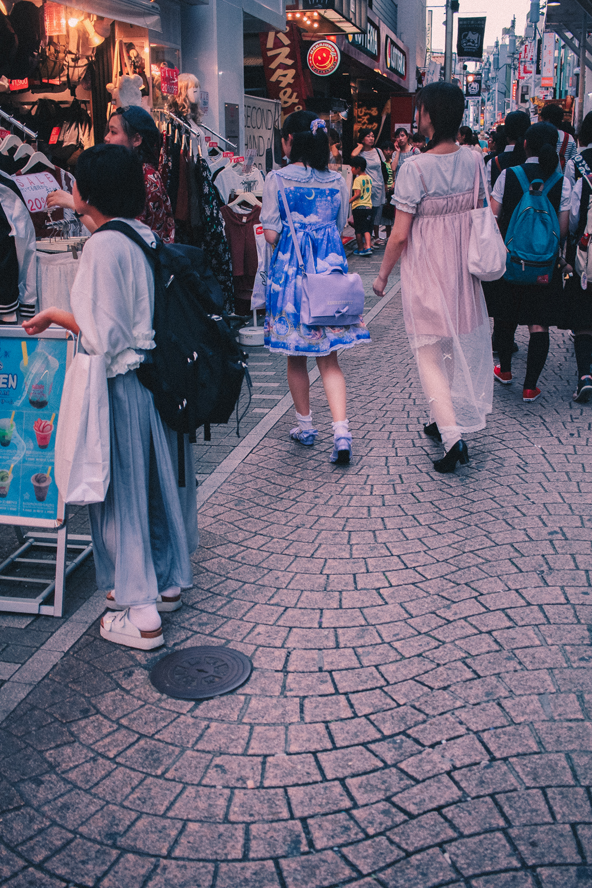 japan tokyo harajuku Street Canon Fashion  japanese indie takeshita street photography
