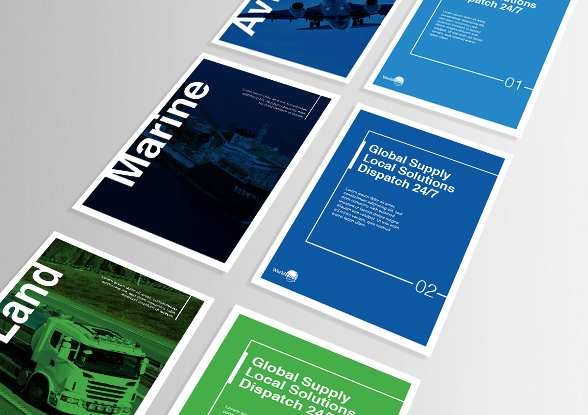 branding  brochures catalogs spreads print aviation marine land fuel and derivates