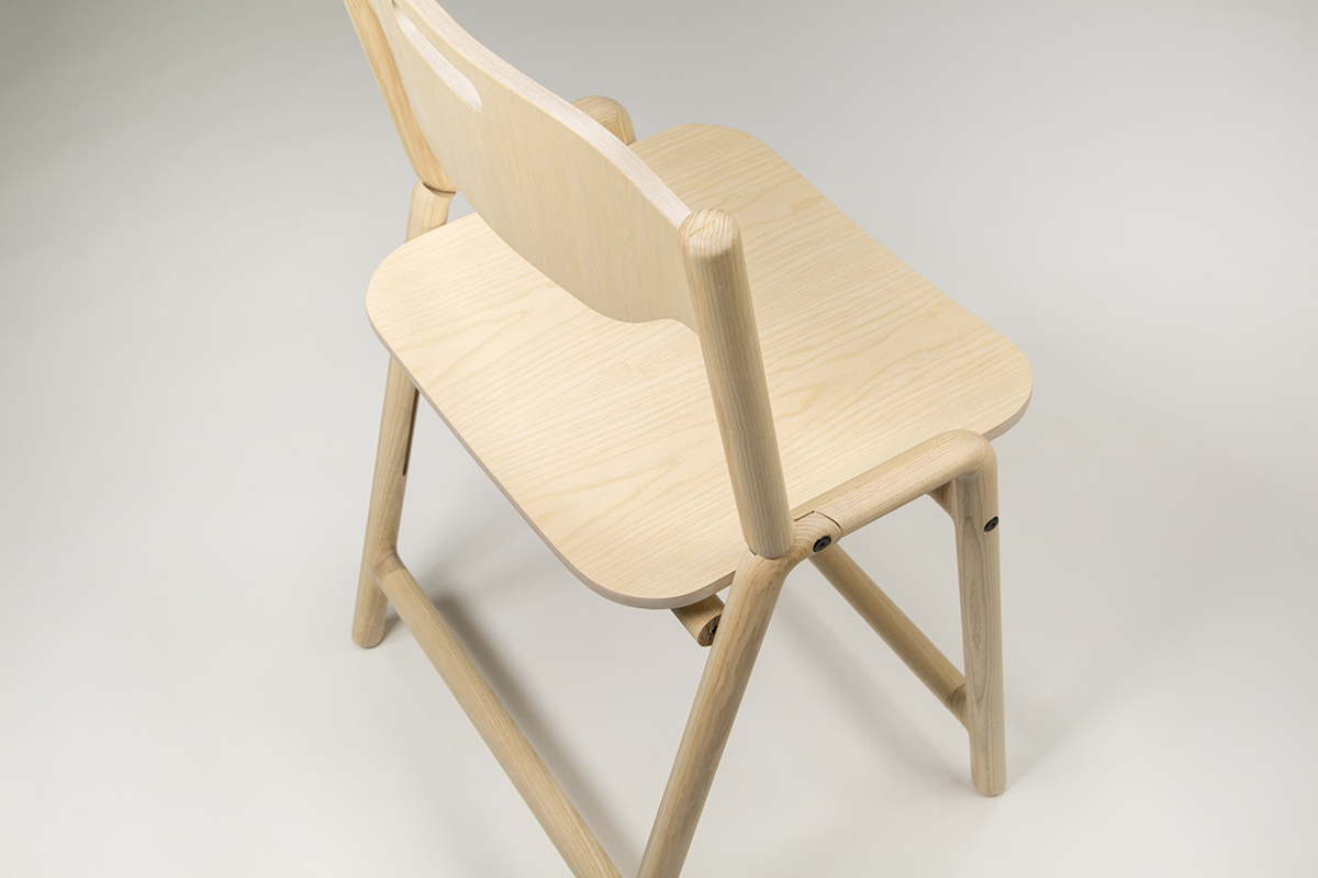 furniture chair joe Parker wood handmade jnpdesigns Nottingham trent folding