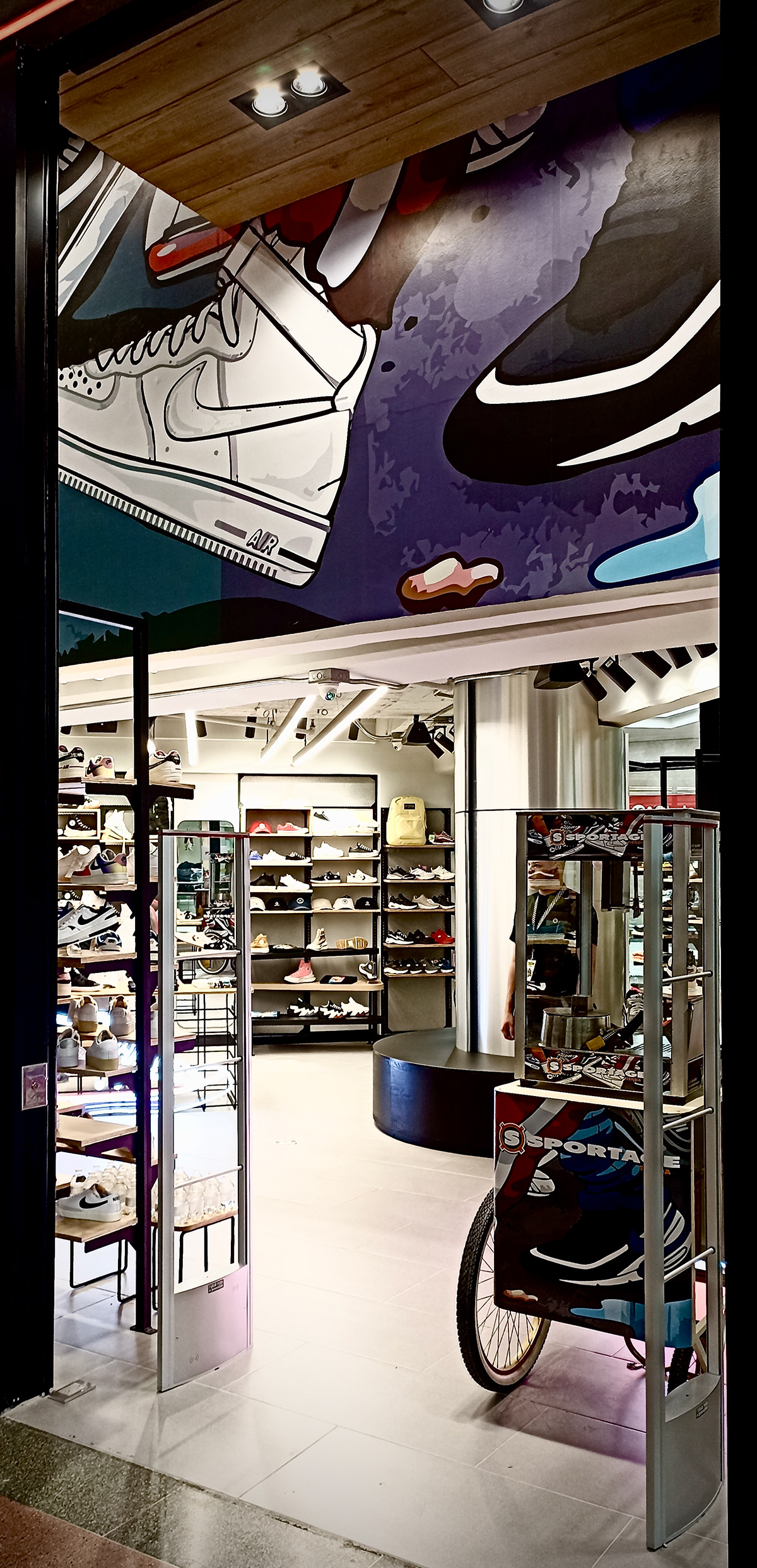 design interiores Diseño de Interiores comercial arquitectura store sneakers