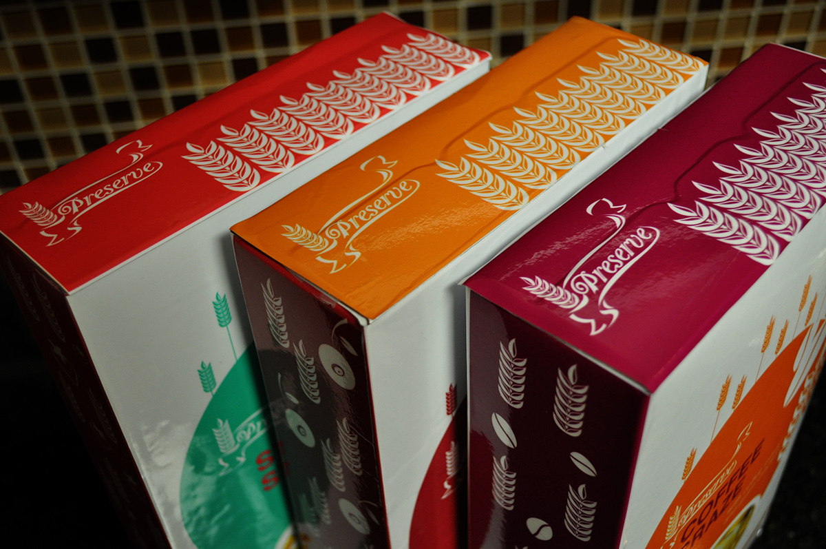 cereal boxes granola bar boxes Preserve breakfast organic