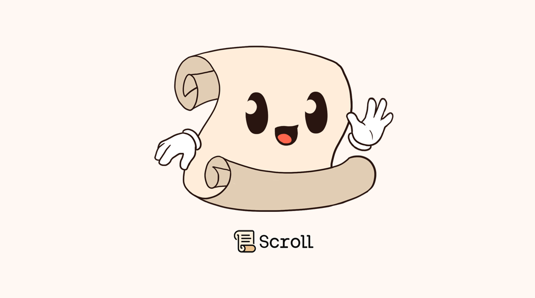 ILLUSTRATION  Mascot Character design  branding  scroll web3 Startup
