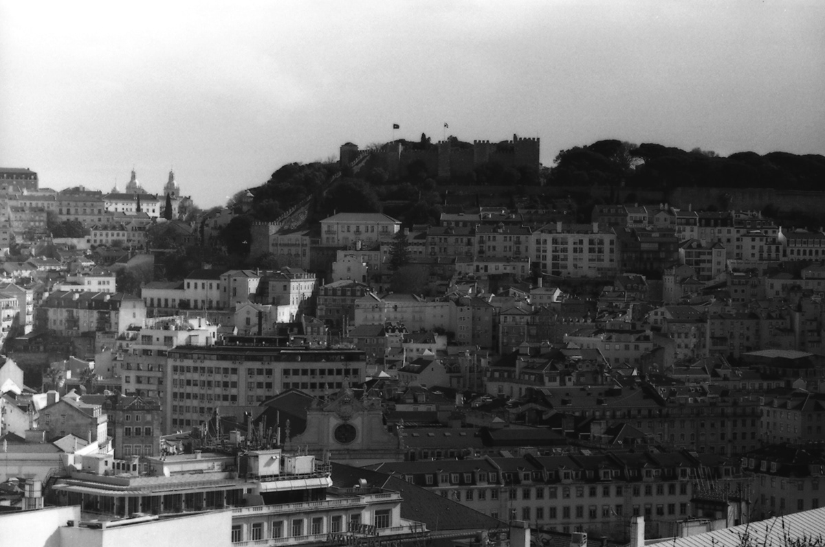 Lisbon black and white photographic film