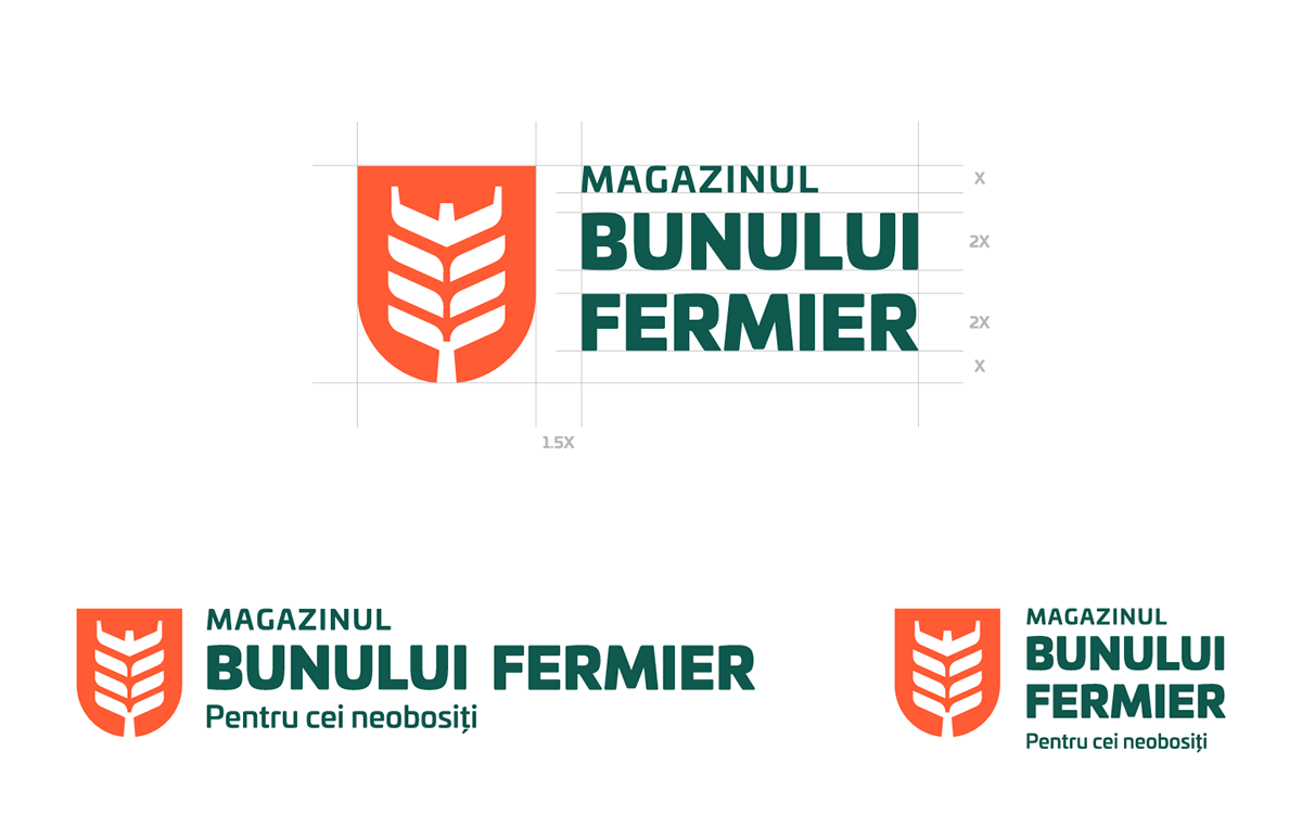 farming agriculture Agro farm branding  visual identity Logo Design identity store brand identity