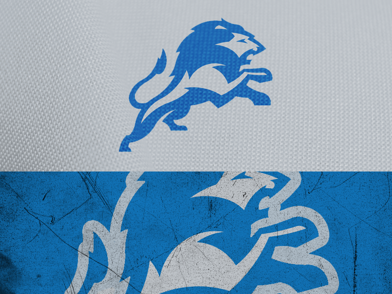 detroit lions logo redesign