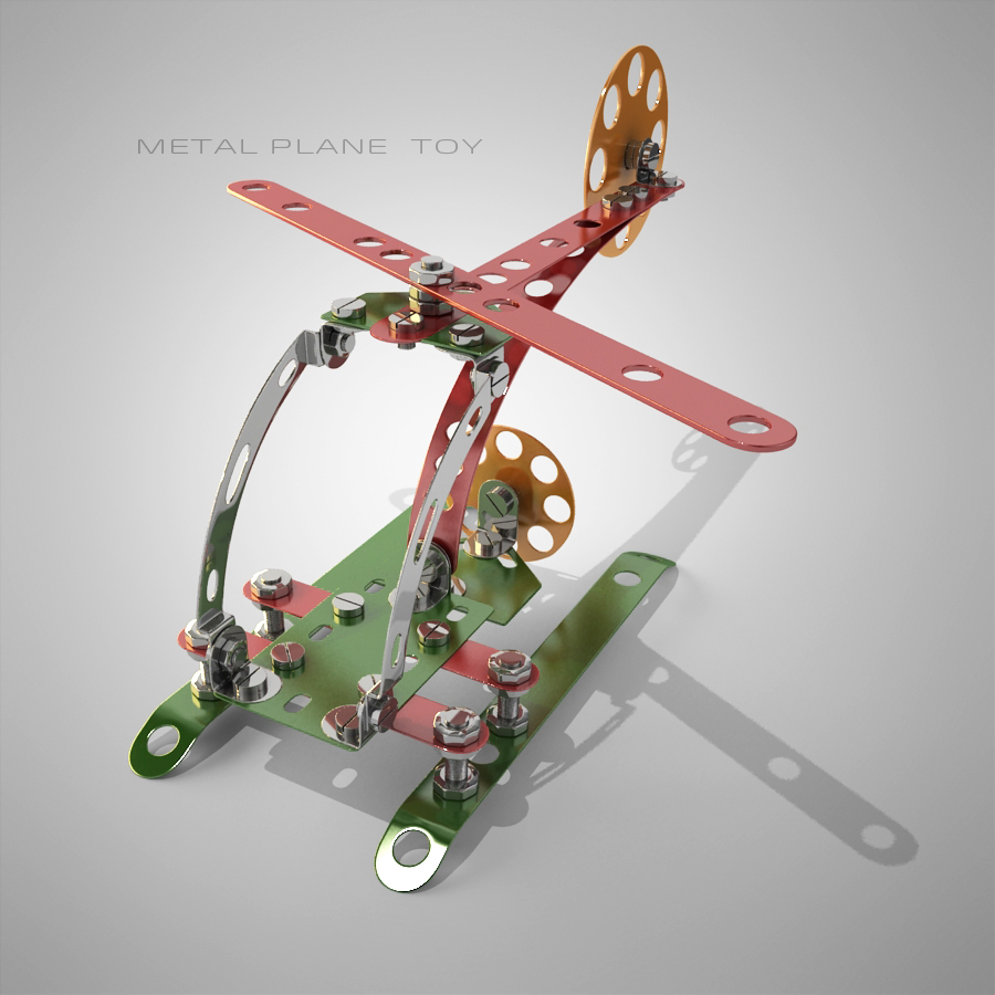 Metal Plane Toy
