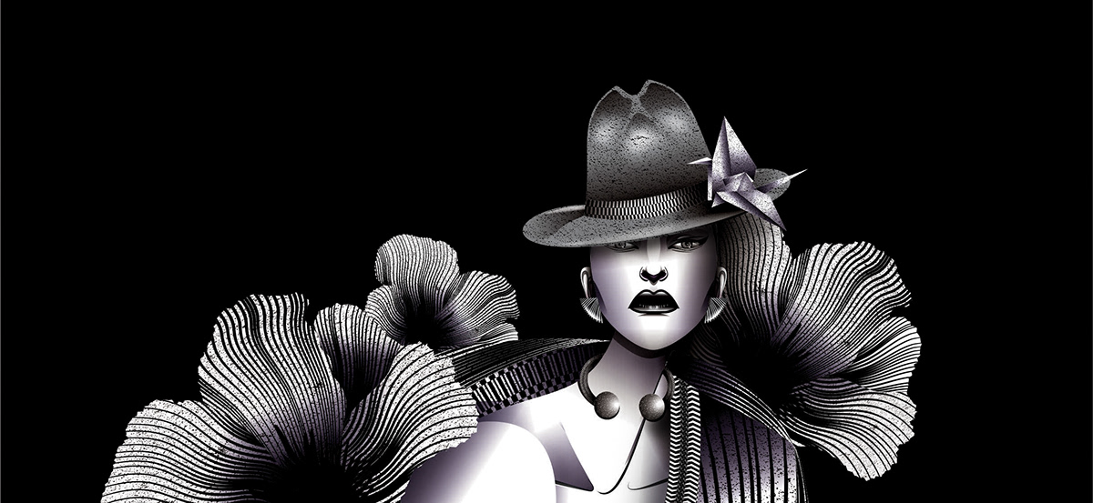 fashion illustration Renz Reyes #2014 Inkspect Illustrator design artwork graphic digital