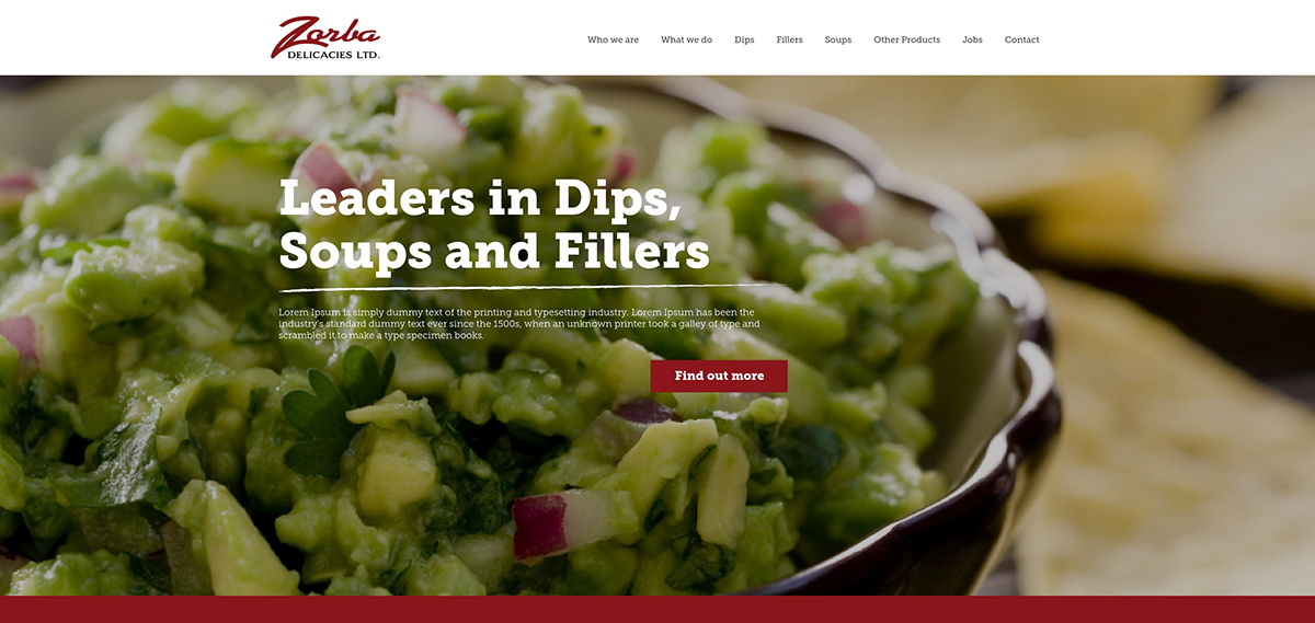 Soup design Website