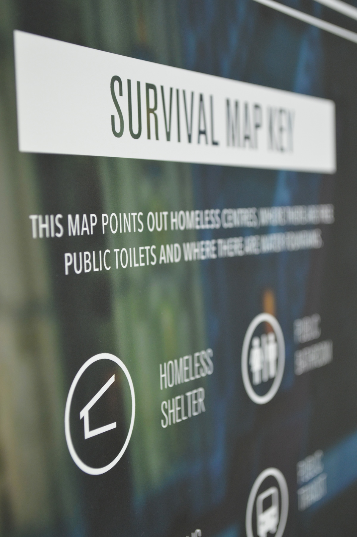 Hobo  Homeless   survival guide  exhibit info informationdesign  infographics