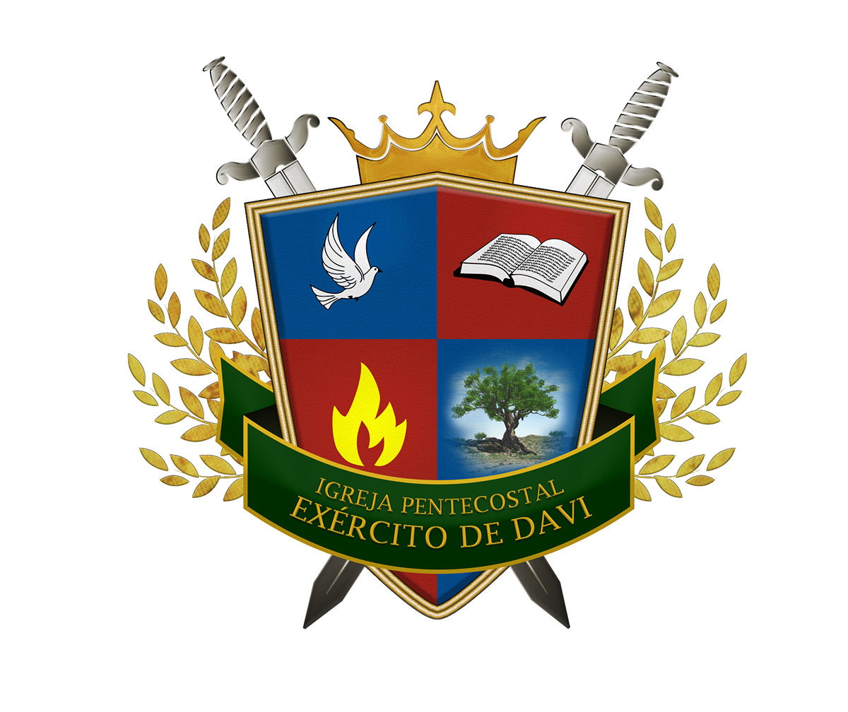 church coat of arms heraldy shield brand David army God brasão Igreja Exército de Davi