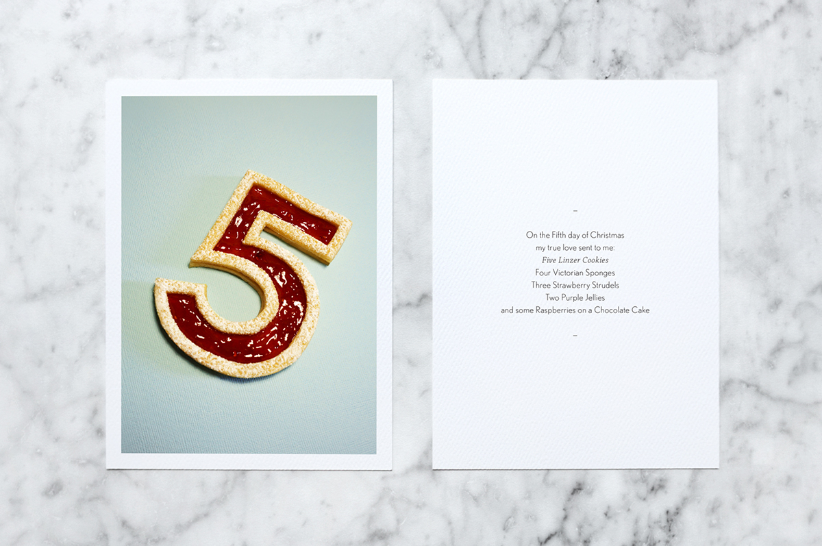 typography   Food  baking fonts Christmas post cards Photography 