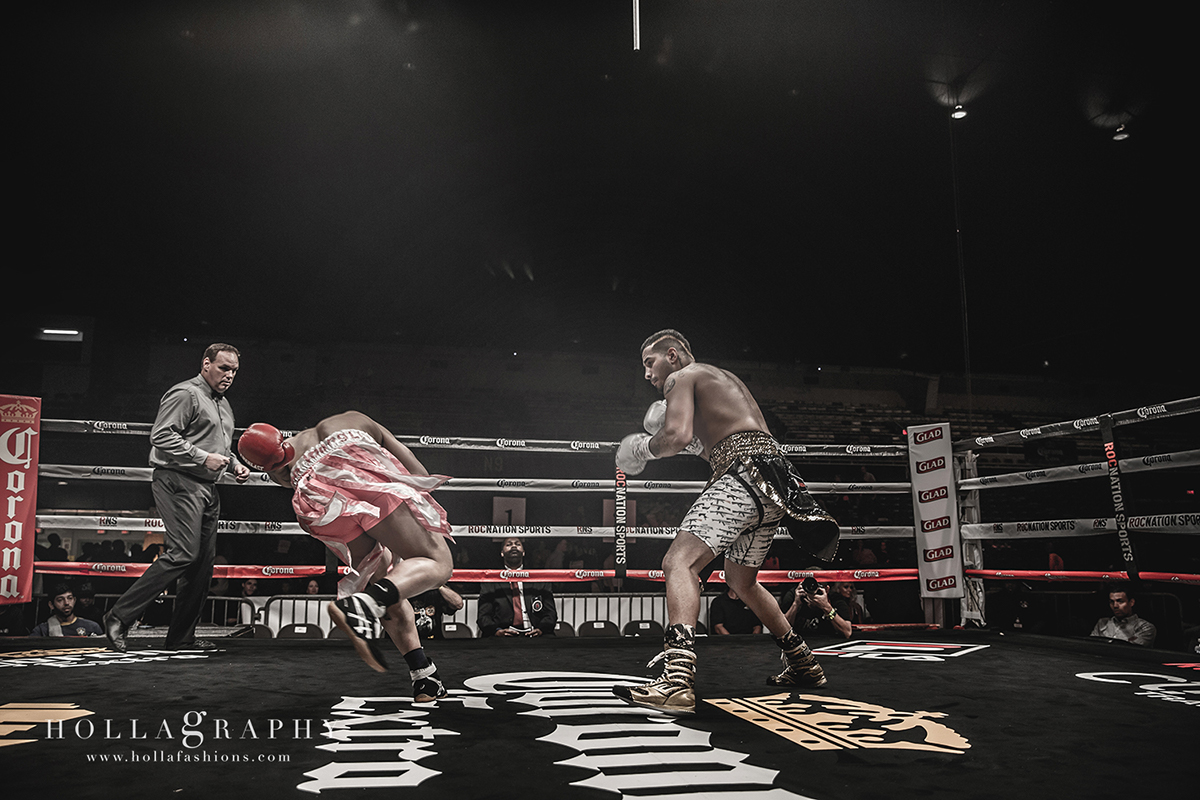 Boxing sports athletes roc nation Roc Nation Sports photographer Hollagraphy black and white HDR detail