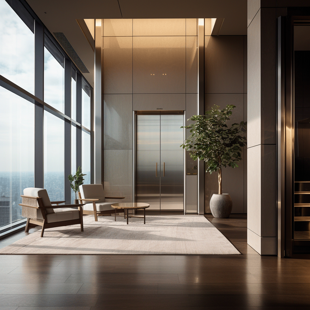 hermes luxury elegant modern minimal tokyo japanese japanese style orange penthouse