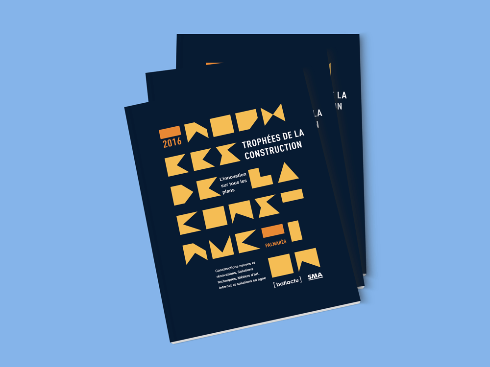 visual identity branding  Booklet edition editorial design  construction palmares typography   Webdesign