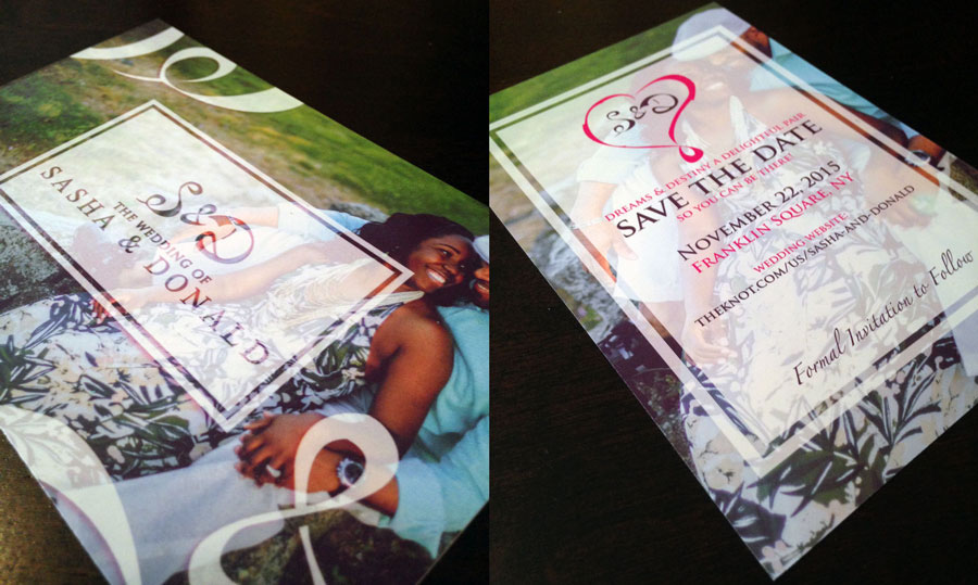 dpcreates Wedding Package design print Invitation save the date