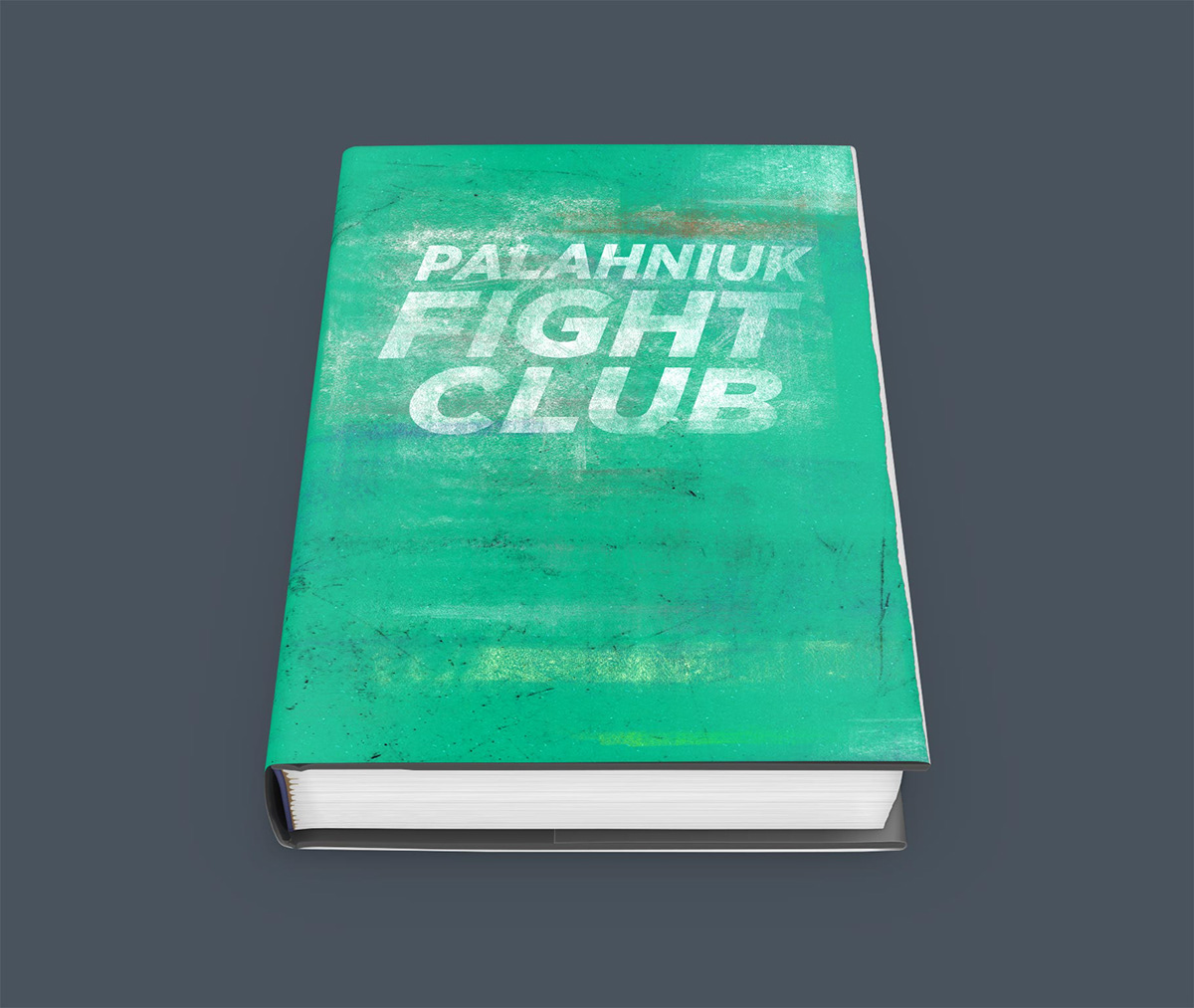 book design book cover book fight club sandpaper