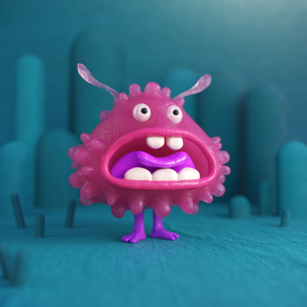 stupid friends cinema4d 3D Character c4d characterdesign monsters funny Zbrush