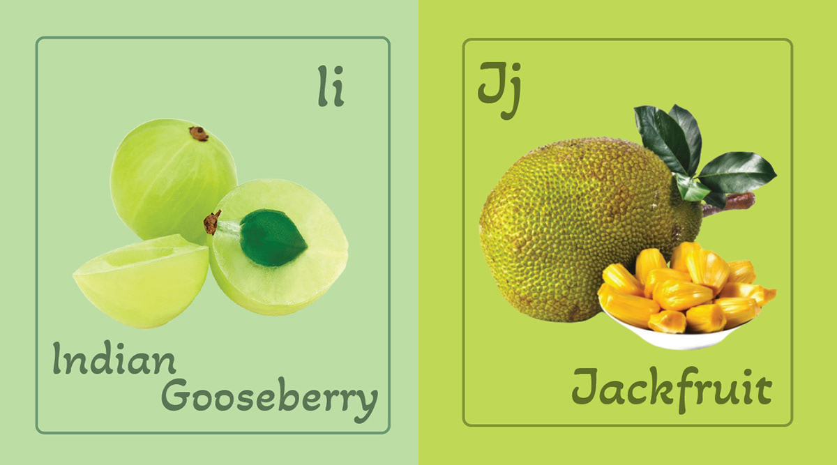 ABC alphabet Alphabetbook childrensbook Fruit fruity