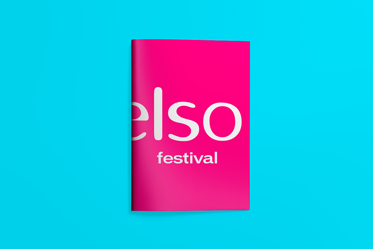 brochure festival logo editorial lettering blur font magazine graphic