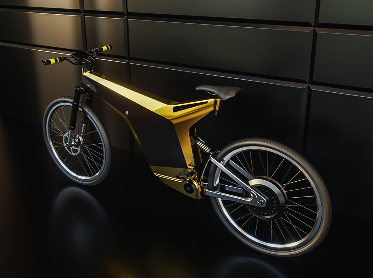 Ebike Bike moto product design  Render lighting corona renderer 3dsmax 3D realistic