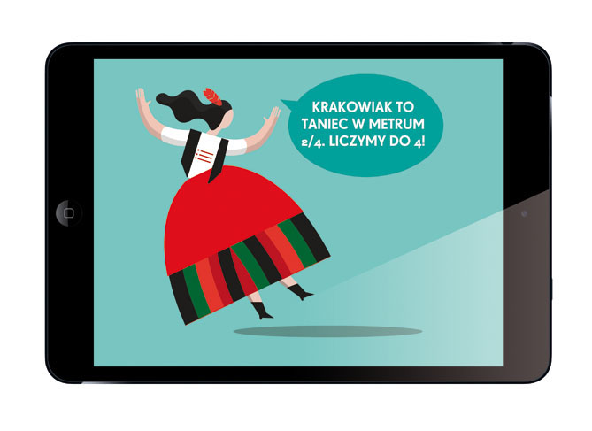 app iPad aplikacja paulina derecka kid DANCE   play Education folk poland polish