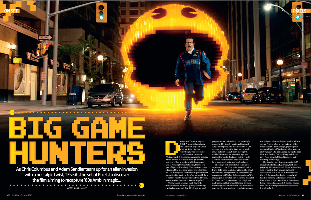 magazine design print editorial publishing   Layout grid antman Fantastic Four pixels artwork copy