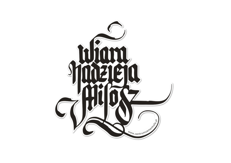 calligraffiti Custom Lettering logo Performance tattoo