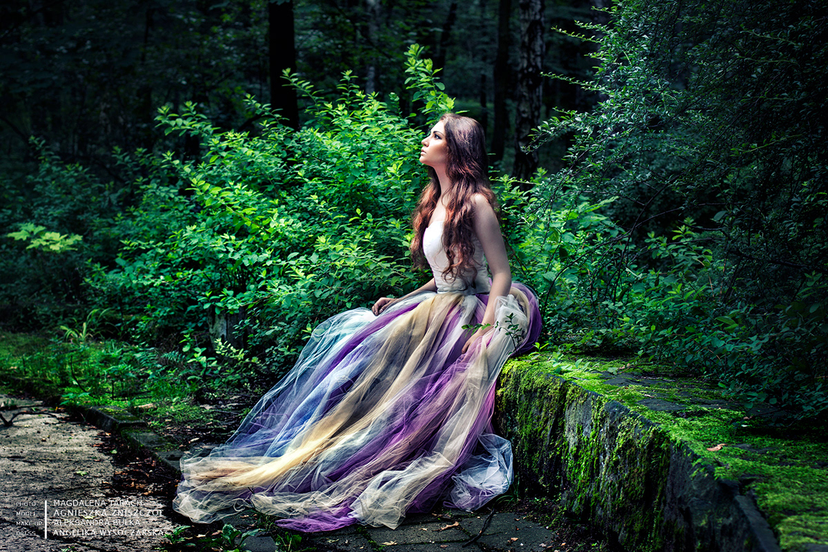 imagination color  models   fairies  Dress