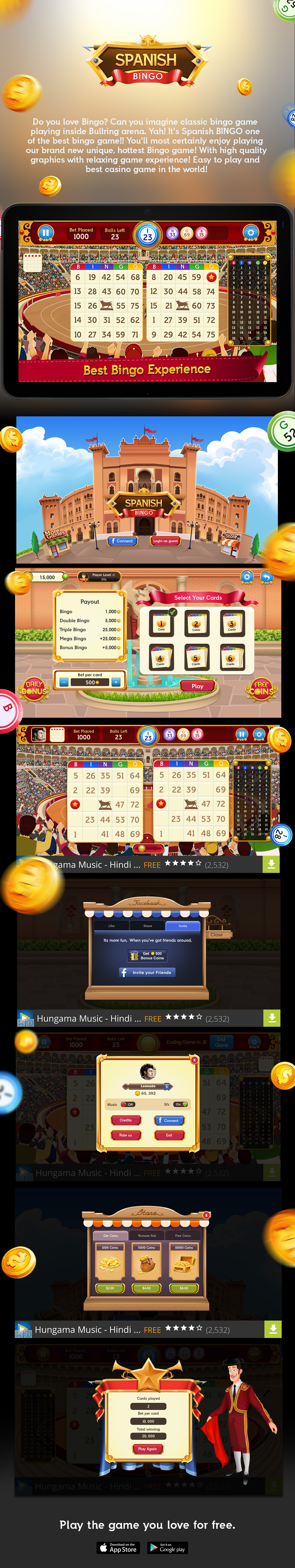 bingo casino Slots concept art Character design  UI/UX iOS Game Digital Art 