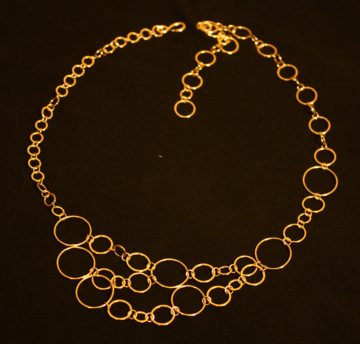 metal jewelry geometry ring Necklace earrings risd
