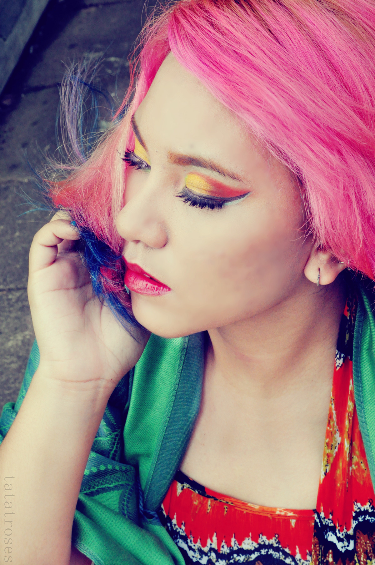 Make Up pastel modeling portrait colors color fashion portrait philippines