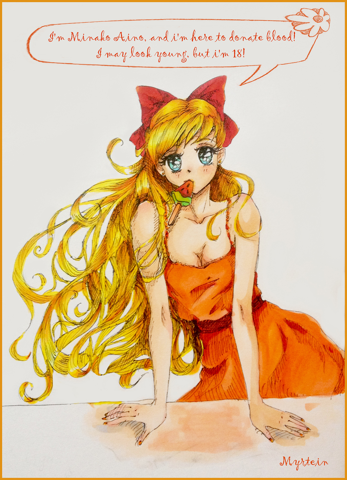 sailor moon girl anime cartoon humor fanart venus Sailor Venus minako cute