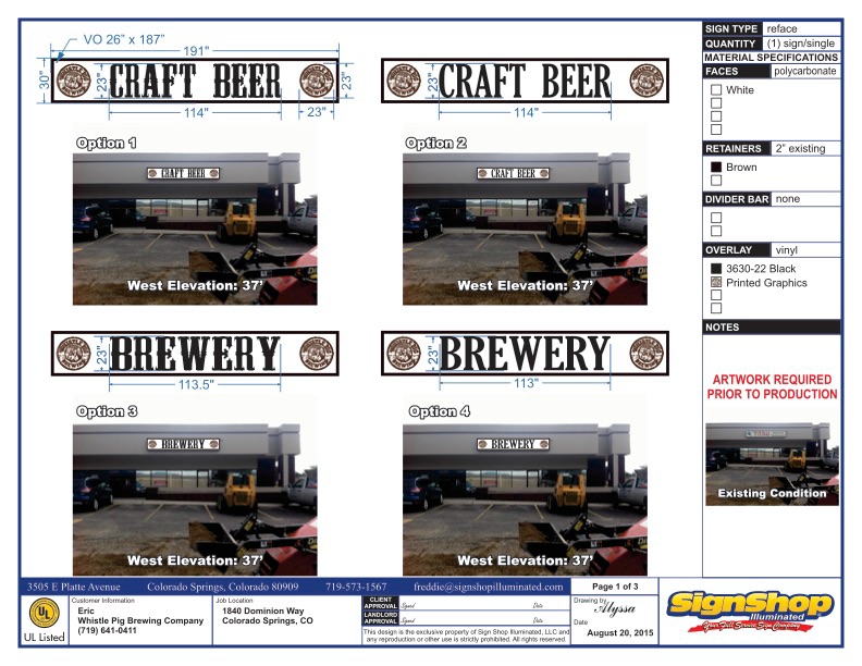 sign commercial brewery craft beer alcohol food and beverage