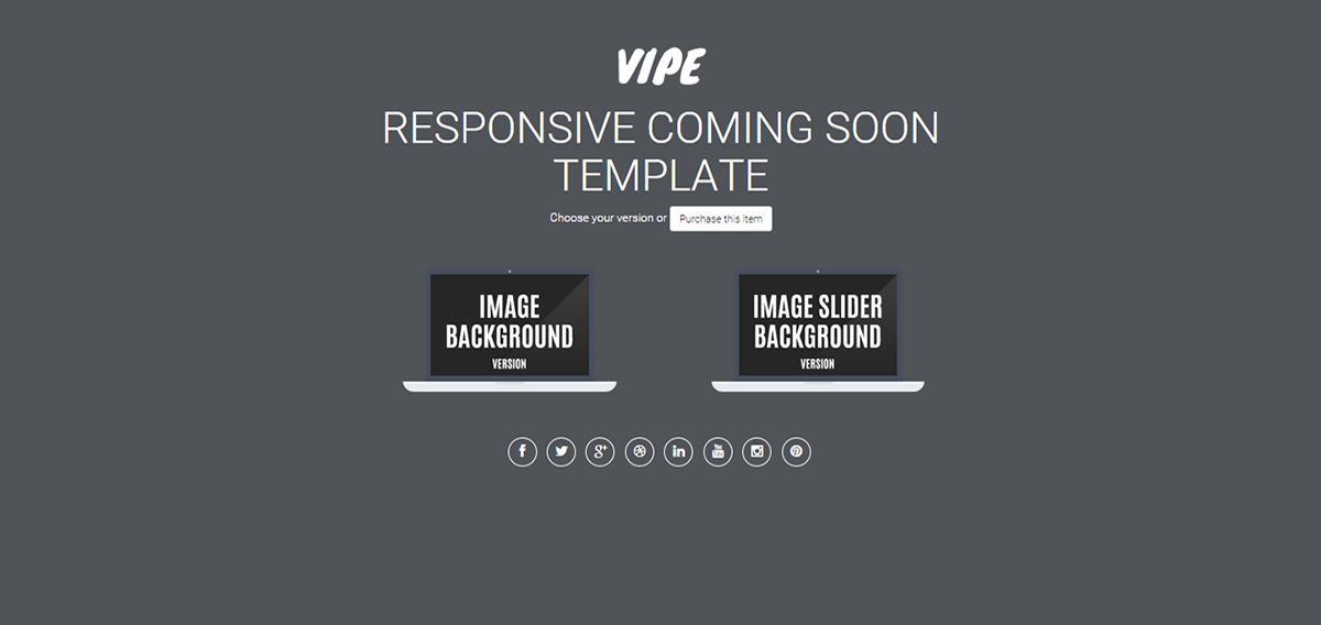 Coming Soon coming soon template contact form countdown timer css3 image slider image slider background mailchimp newsletter Responsive under construction
